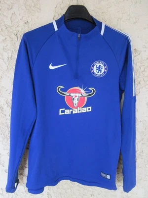 Maillot / sweat training CHELSEA NIKE vintage football shirt bleu S - Photo 1/4