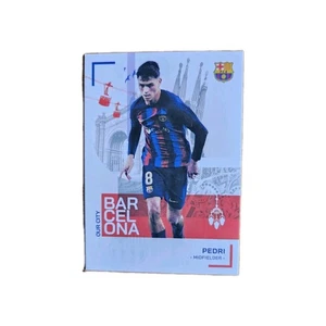 Topps 2023 FC Barcelona Soccer Set No. 28 Pedri Our City - Picture 1 of 2