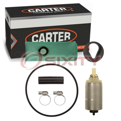 Carter Front Electric Fuel Pump for 1988-1991 Ford E-150 Econoline Club no - Imagem 1 de 4