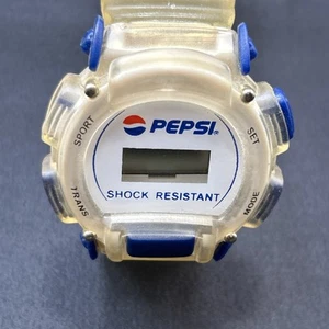 Vintage Pepsi Shock Resistant Digital Watch - Bild 1 von 8