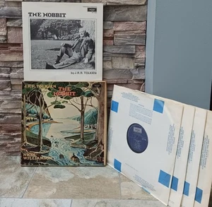 J. R. R. Tolkien The Hobbit Nicol Williamson Argo ZPL 1196/9 Vinyl 4 Record Set - Picture 1 of 17