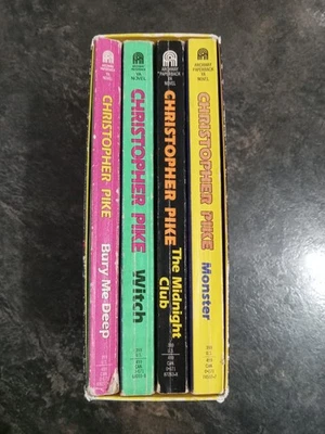 Christopher Pike Box set of 4 books PB.  Bury Me Deep,Witch,Monster,midnight  - Image 1 of 4