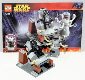 LEGO Star Wars (7251) Darth Vader Transformation -Complete With Manual - No Box