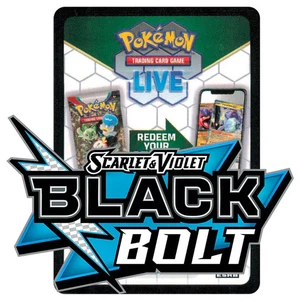 Pokémon TCG Live Online Code Card Unused Black Bolt x1 (Sent eBay messenger) - Picture 1 of 1