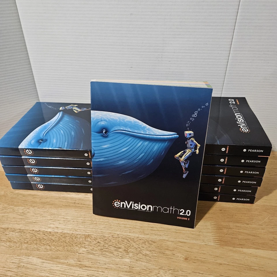 Lot 12 - 5th Grade Math Workbooks EnVision Math 2.0 Texas Student Edition Vol 2 - Image 1 of 4