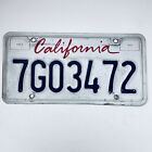  United States California Lipstick Passenger License Plate 7G03472