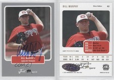 2004 Just Minors Just Prospects Silver Auto /200 Bill Murphy #62 Auto