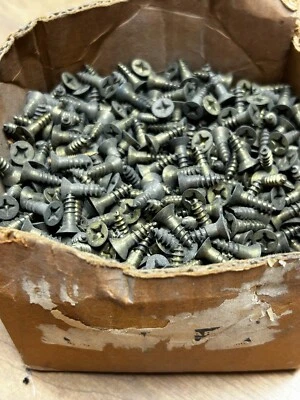Vintage Brass Chris Craft Wood Screws 5/8" Phillips Flathead LOT OF 4#12Oz. - Image 1 of 4