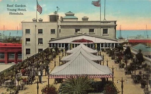 LP28 Honolulu Hawaii Young Hotel Hawaiian Islands Postcard - Picture 1 of 2