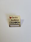Service Excellence Champions Badge Holder Lapel Pin