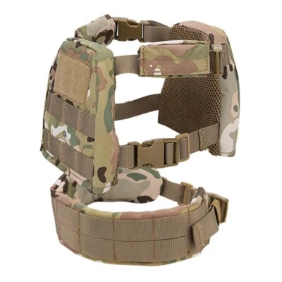 Children Kids Military Molle Plate Carrier Combat Vest with Patrol Belt - Image 1 of 4