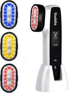 6-in-1 RF Facial Massager with LED | Rechargeable Face & Neck Beauty Device - Picture 1 of 7