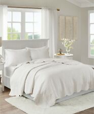 Madison Park Tuscany 3-piece Full/queen White Coverlet Set T4102102