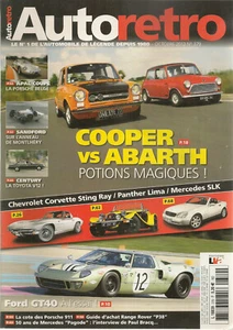 AUTO RETRO 379 MERCEDES SLK R170 FORD GT40 CORVETTE SING RAY 63 PANTHER LIMA - Imagen 1 de 2