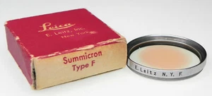 Leica E-39 F Filter ......... Box 1 - Picture 1 of 9