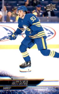 2024-25 Upper Deck Series 1 #28 Matt Savoie - Imagen 1 de 2