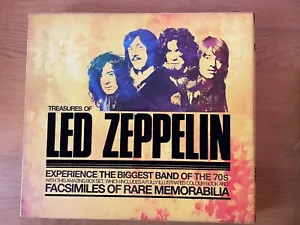 Treasures Of Led Zeppelin Hardback Book In Slipcase - Imagen 1 de 2