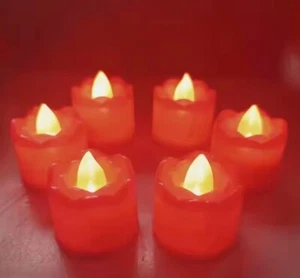 24x Romantik LED rot Valentinstag Dekoration Romantik - Bild 1 von 3