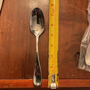 4 Oneida Voss New Stainless Place Table Spoons 7” LARGE TABLE - Picture 1 of 1