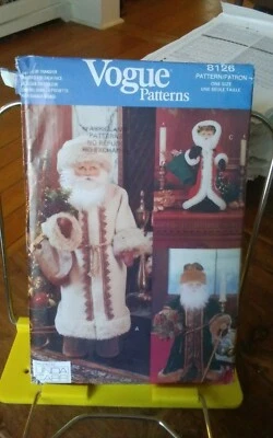 Oop Vogue Linda Carr 8126 Father Christmas greeter mantle  doll 12" 16" 26" NEW - Imagen 1 de 2