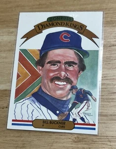 1983 Donruss Diamond Kings Card #14 Bill Buckner Chicago Cubs - Picture 1 of 12