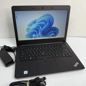 Portátil Lenovo ThinkPad E470 i3-6006U 14" Windows 11 Pro 240GB SSD 16GB RAM - Imagen 1 de 12