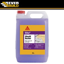 Sika Mould Buster Algae Mould Green Growth Remover Concentrate Purple 5Ltrs