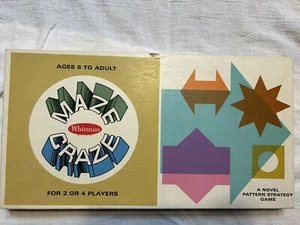 Maze Craze Board Game by Whitman Publishing Vintage 1969 USA -Complete - Picture 1 of 5