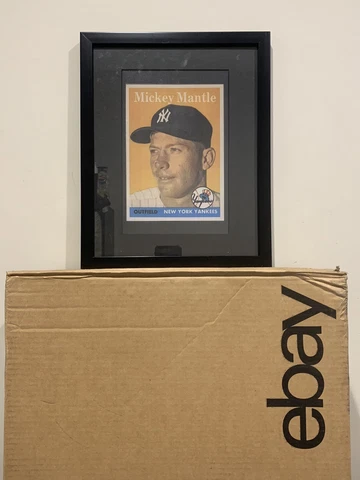 1958 Topps Mickey Mantle (Custom Mini Poser) Frame Not Included (READ) Cover