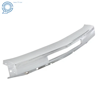 For Chevy Silverado 2007-2013 1500 Chrome Steel Front Bumper Impact Face Bar — 第 1/4 张图片