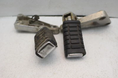 1983 HONDA  CX650C CX650 (#283) LEFT AND RIGHT REAR FOOT REST PEG STEP ASSY - Image 1 of 4
