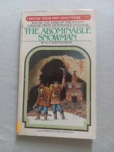 The Abominable Snowman (Choose Your Own Adventure #13) by Montgomery, R A - Bild 1 von 5