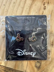 Disney Couture Kingdom Mickey Mouse Donut Earrings - Picture 1 of 3