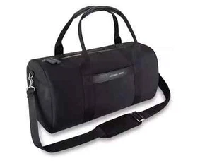 Michael Kors Black Duffle Overnight Travel Weekender Gym Bag New - Picture 1 of 8