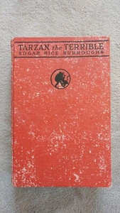 Tarzan the Terrible Edgar Rice Burroughs 1921 Grosset & Dunlap Vintage HC - Bild 1 von 9