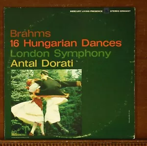 Brahms 16 Hungarian Dances LP Mercury Living Presence SR90437 HEAR Dorati - Picture 1 of 4