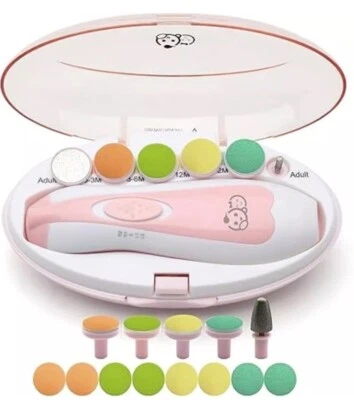 Kit de lima recortadora de uñas eléctrica Royal Angels Baby Kid - Recargable - Nuevo en caja Foto 1 de 4