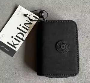 Mini cartera Kipling TOPS, negra, compacta, ligera, nueva con etiquetas - Imagen 1 de 8
