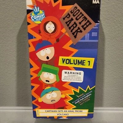 Comedy Central South Park Volume 1 1998 Cartmen Gets A@#L Probe Volcano  - Image 1 of 4