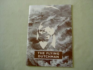 Programme: 1987 WAGNER The Flying Dutchman Scottish Opera Alexander Gibson - Picture 1 of 3