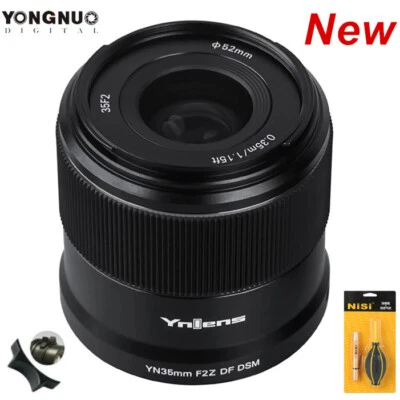 YONGNUO YN35mm F2Z DF DSM Full Frame AF Wide-Angle Prime Lens for Nikon Z mount - Image 1 of 4