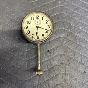 Orologio da cruscotto in ottone auto d'epoca orologio automatico Windup - Foto 1 di 14