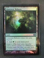 Future Sight  Foil  MTG Llanowar Reborn Magic the Gathering  NM/M Free Shipping