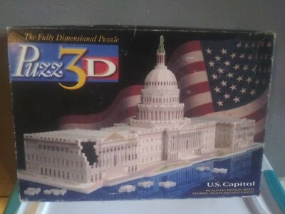 Puzzle Us Capitol 3D Foto 1 de 4