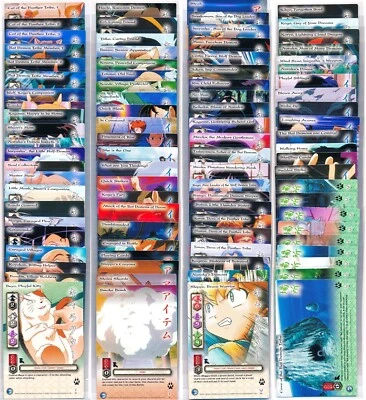 Inuyasha TCG Kassen Common / Uncommon Set 1st Edition Complete 1-89 Very Good - Image 1 of 4