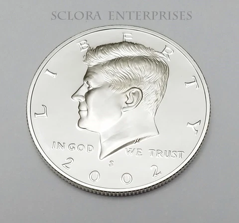 2002 S KENNEDY *90% SILVER PROOF* HALF DOLLAR  **FREE SHIPPING** Cover