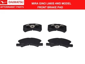 DAIHATSU MIRA GINO L660S 4WD MODEL FRONT BRAKE PAD SET KEI 660CC - Picture 1 of 3