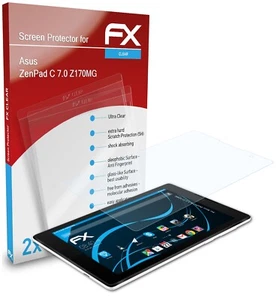 atFoliX 2x Screen Protector for Asus ZenPad C 7.0 Z170MG clear - Picture 1 of 9