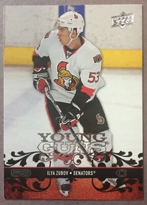 2008-09 Upper Deck Young Guns #232 Ilya Zubov Ottawa Senadores RC - Imagen 1 de 1