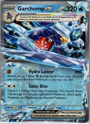Garchomp ex 038/182 SV04: Paradox Rift - Pokemon Card - NM - Image 1 of 2